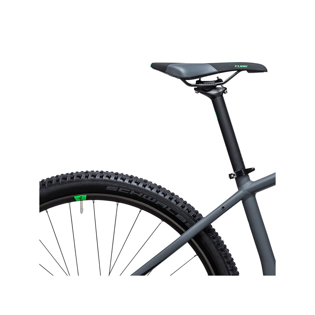 Cube Reaction Hybrid HPA Race 500 27.5, grey´n´flashgreen - Bild 5