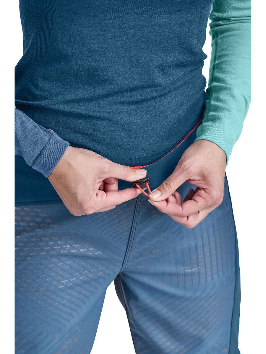 Ortovox Merino Naturtec Light Col Becchei WB Shorts W, black raven - Bild 2