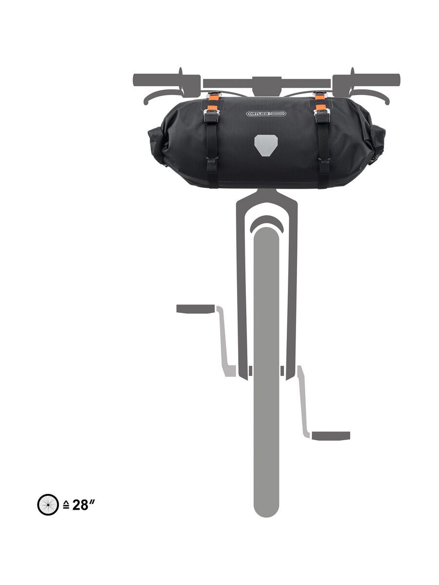 ORTLIEB Handlebar-Pack Flex 9 L, black matt - Bild 8
