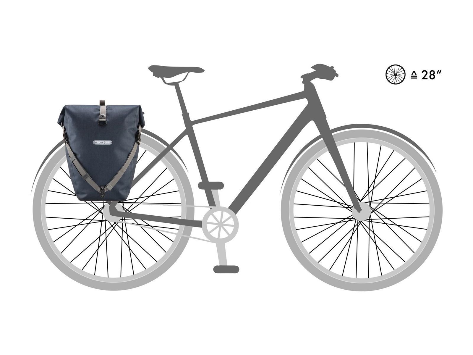 ORTLIEB Back-Roller Urban QL2.1, ink - Bild 7