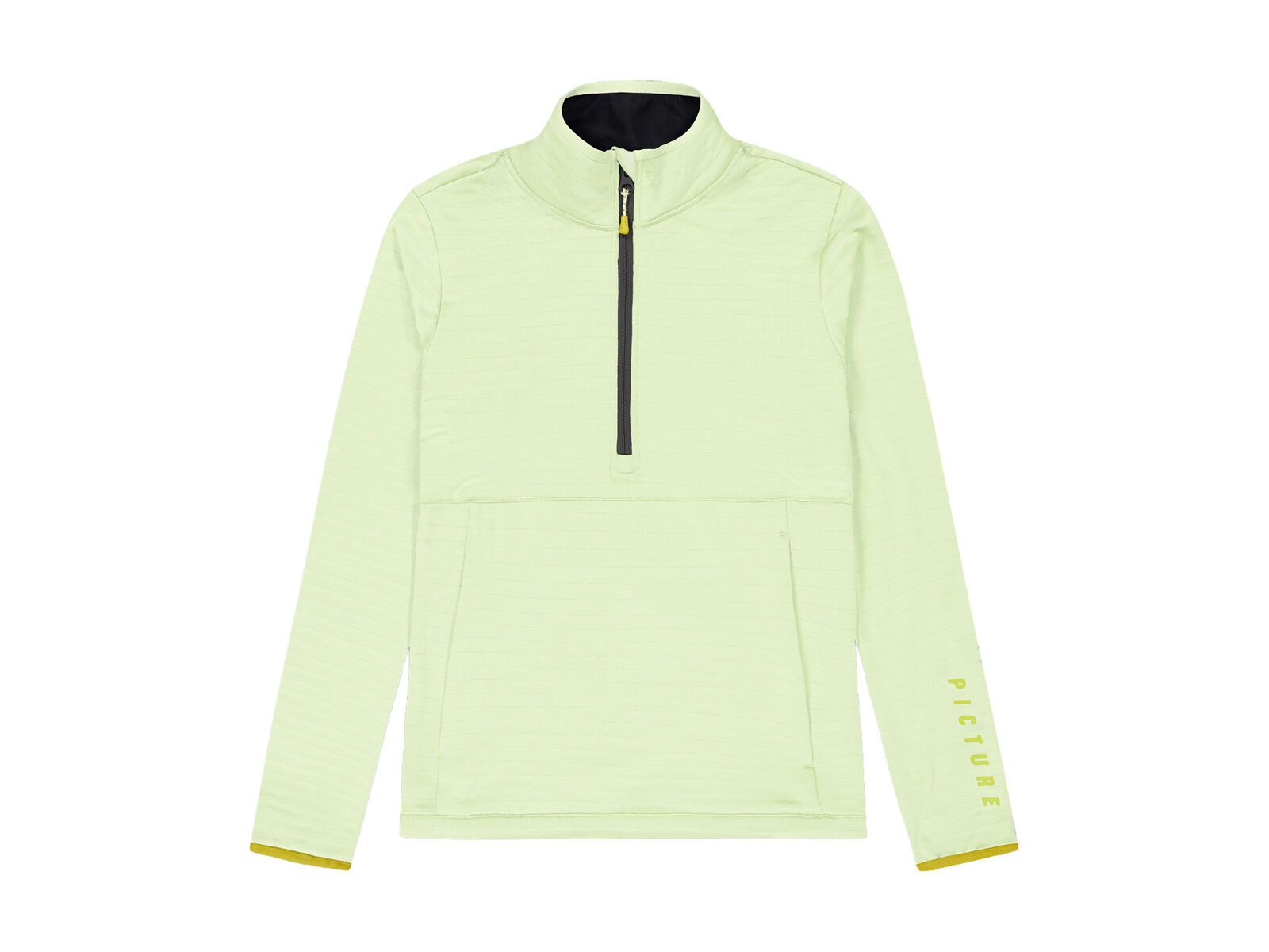 Picture Bake W 1/4 Grid Fleece, tender green - Bild 1