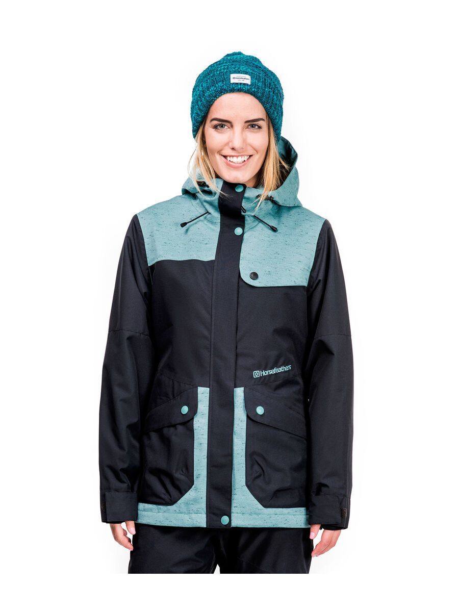 Horsefeathers Babette Jacket, mint neps - Bild 1