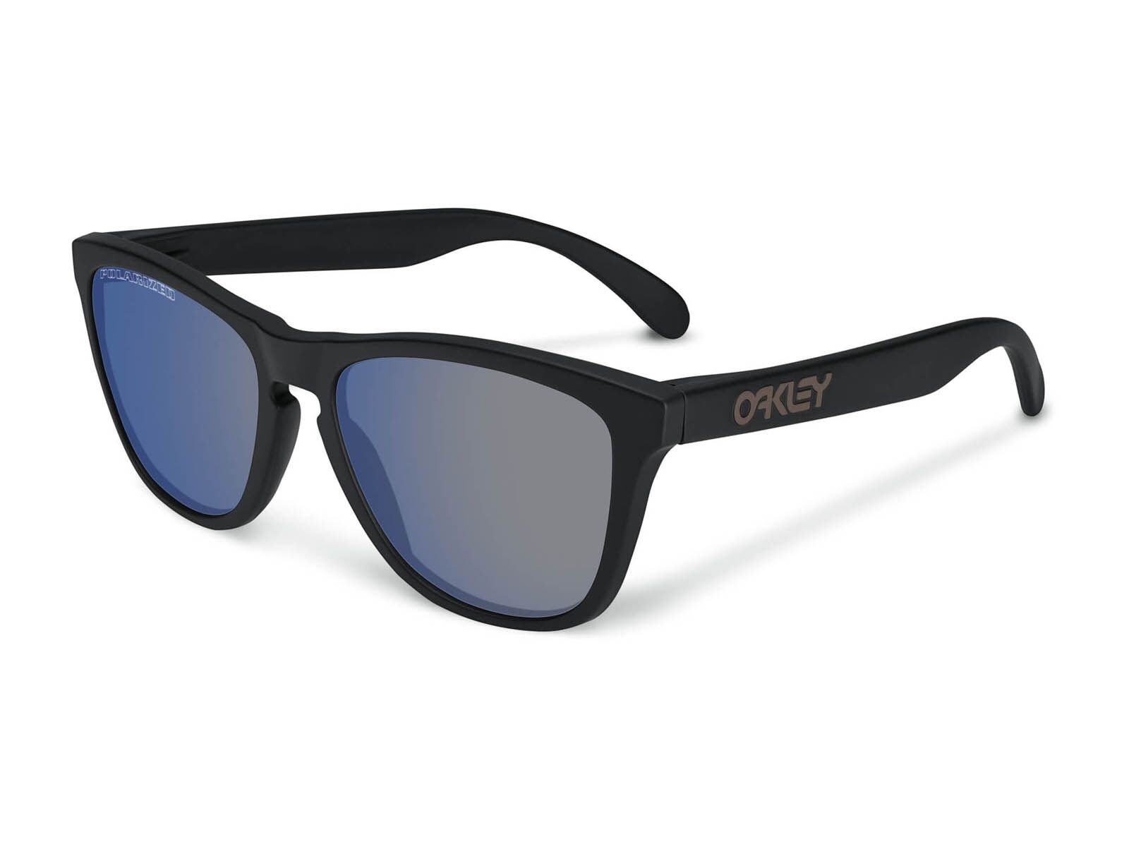 Oakley Frogskins, Matte Black/Ice Iridium Polarized - Bild 1