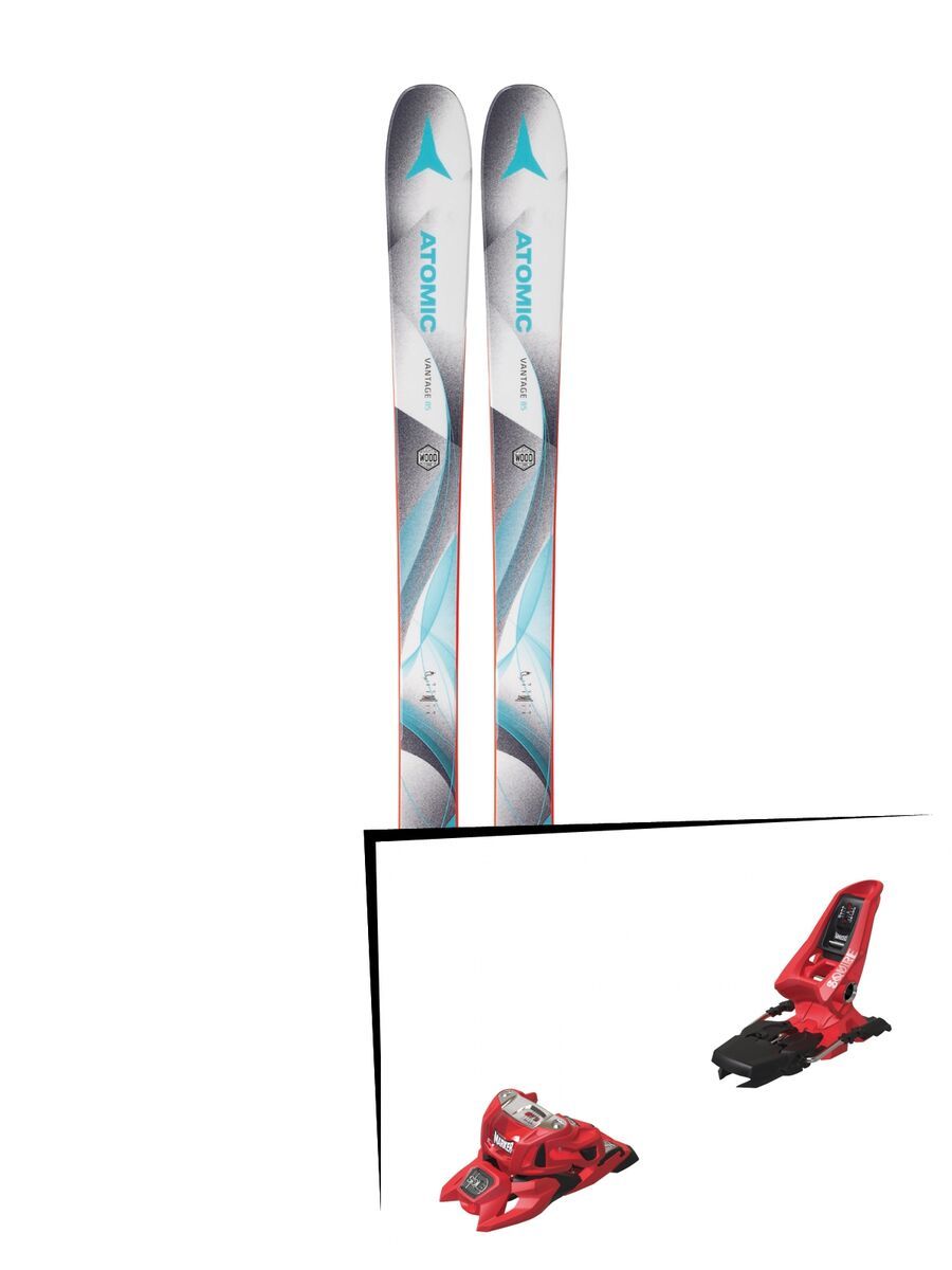 Set: Atomic Vantage 85 W 2018 + Marker Squire 11 ID red - Bild 1