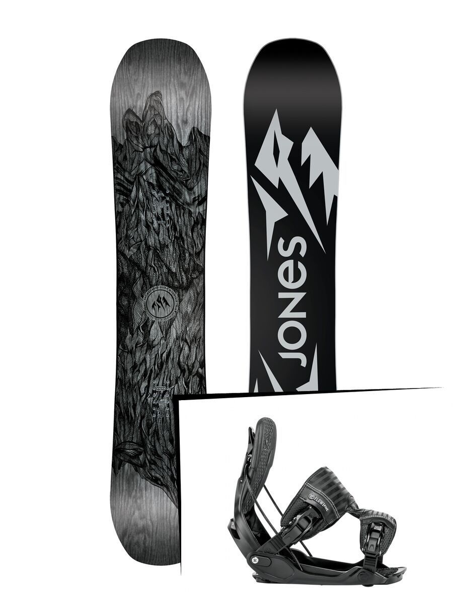 Set: Jones Ultra Mountain Twin 2019 + Flow Five (1908472S) - Bild 1