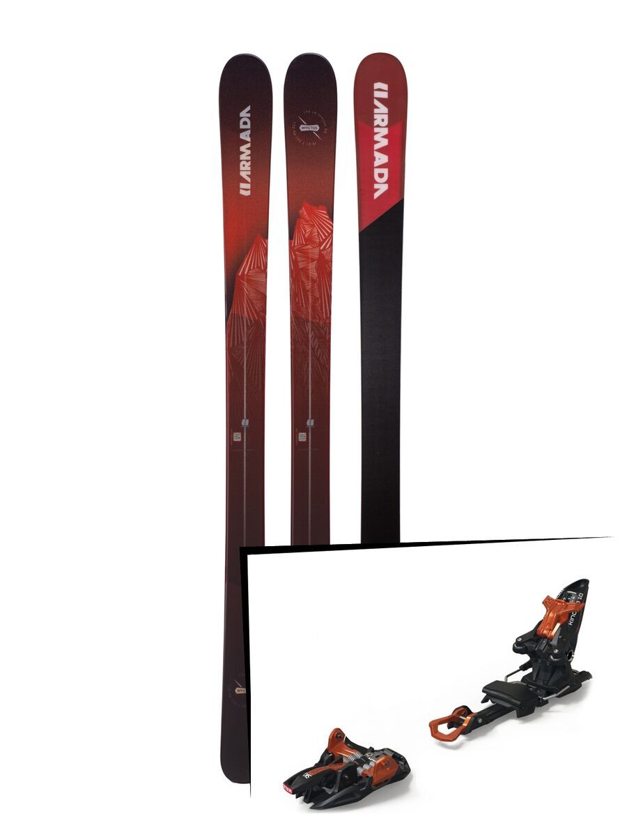 Set: Armada Invictus 95 2019 + Marker Kingpin 10 black/copper - Bild 1