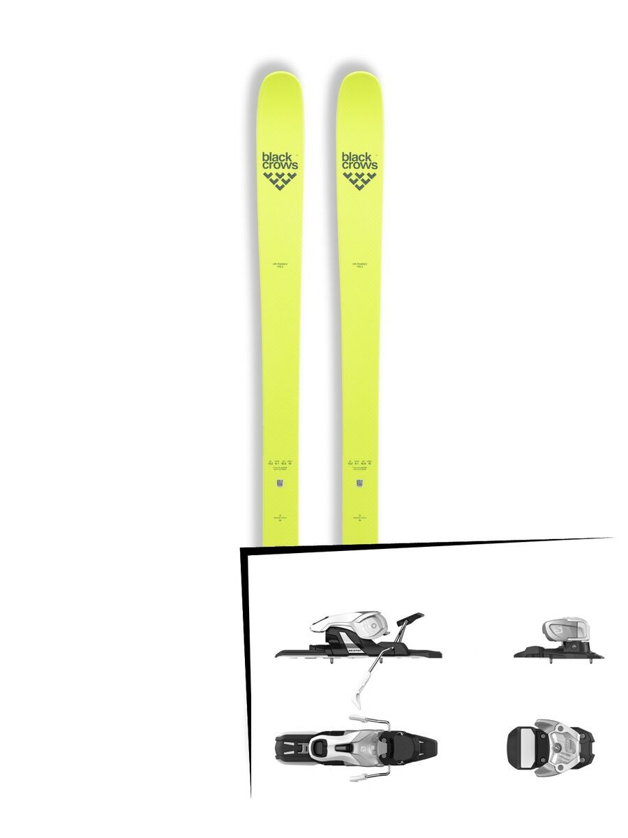 Set: Black Crows Orb Freebird 2019 + Salomon Warden 11 silver/white - Bild 1