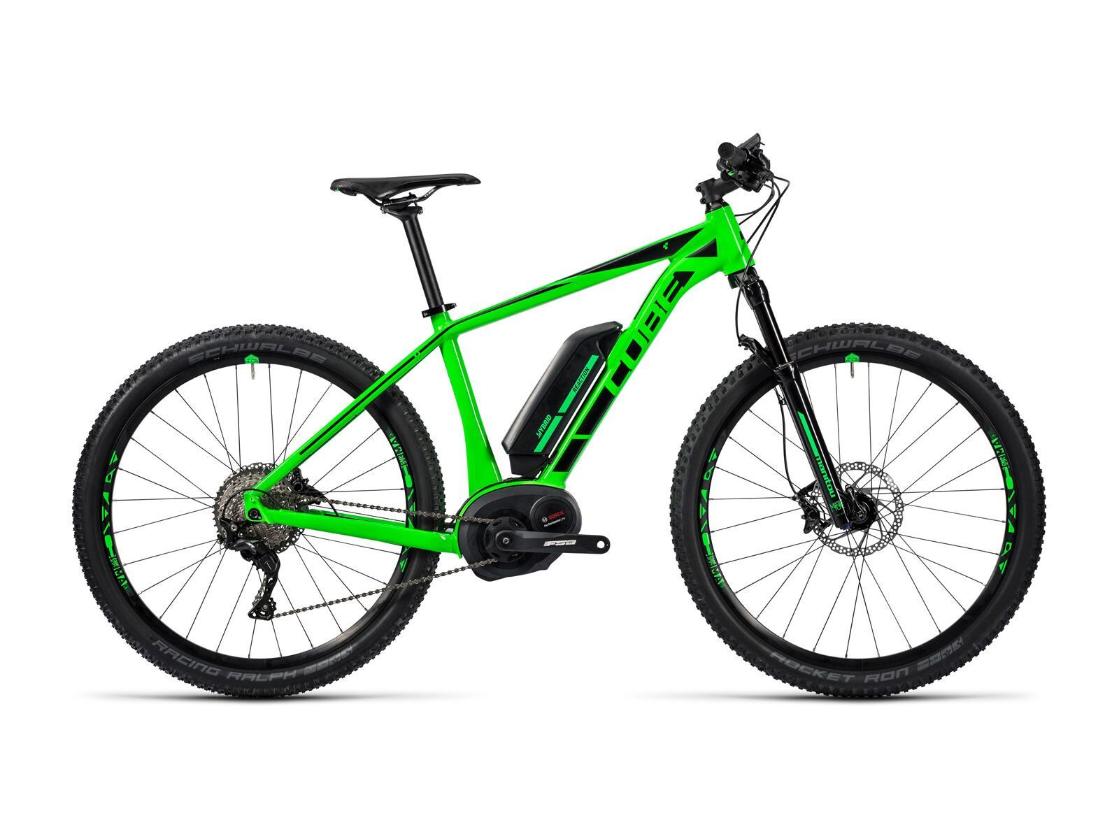 Cube Reaction Hybrid HPA SL 500 29, green´n´black - Bild 1
