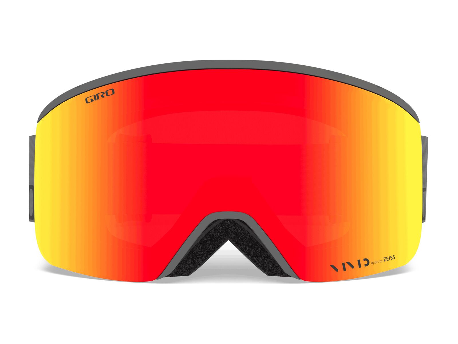 Giro Axis Vivid Ember, grey wordmark - Bild 2