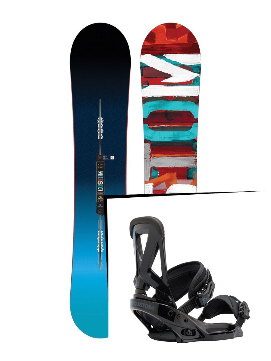Set: Burton Custom Flying V 2017 +  Custom EST (1712748S) - Bild 1