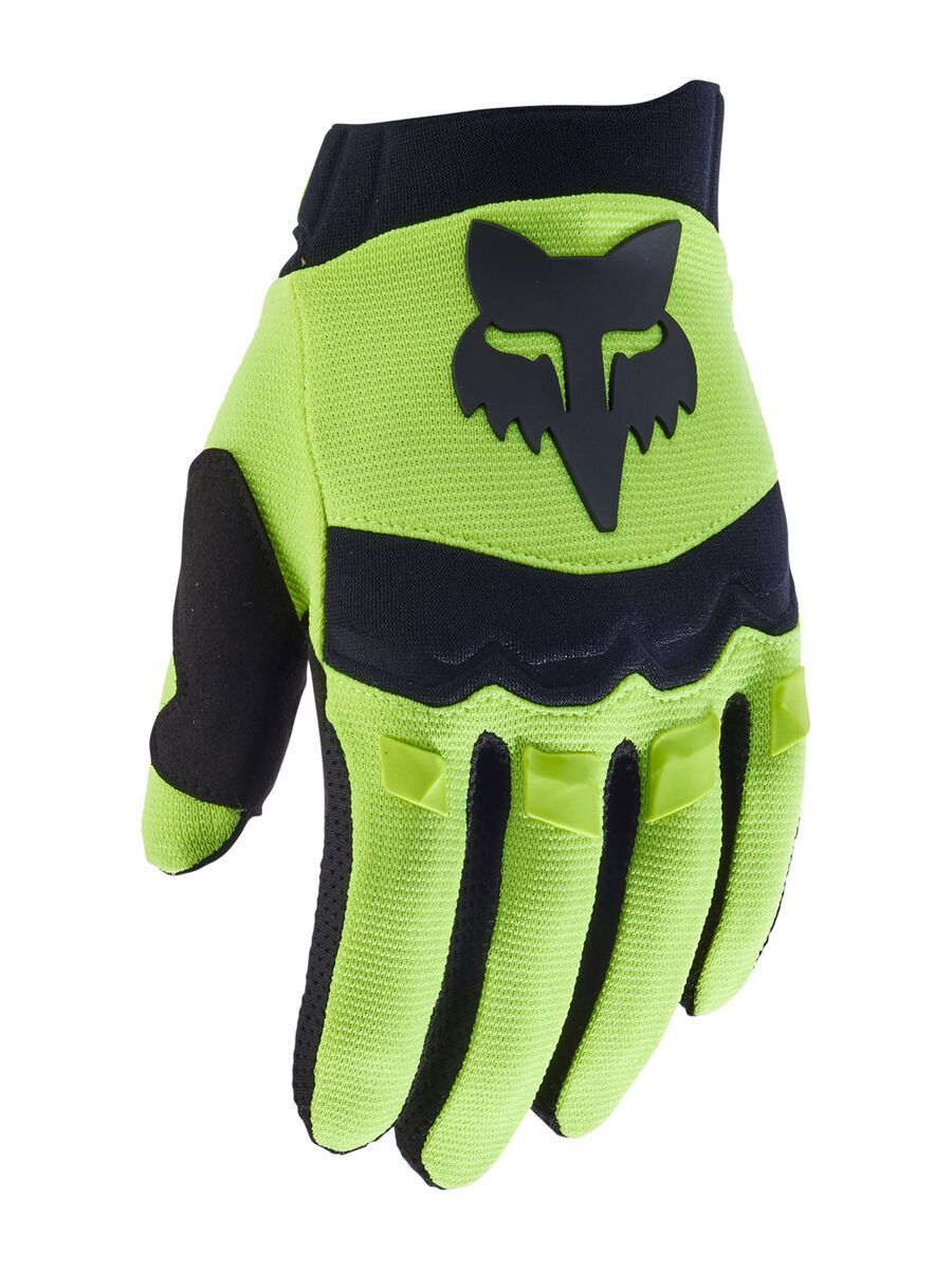 Fox Youth Dirtpaw Glove fluorescent yellow S 31389-130-YS