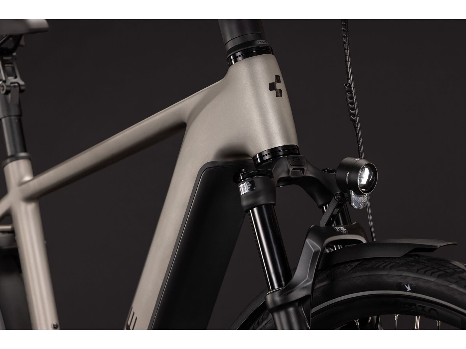 Cube Kathmandu Hybrid SLX 800, flashstone´n´chrome - Bild 6