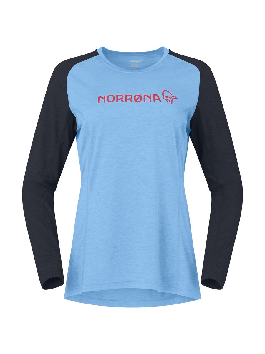 Norrona fjørå equaliser lightweight Long Sleeve W's, frozen fjord - Bild 1
