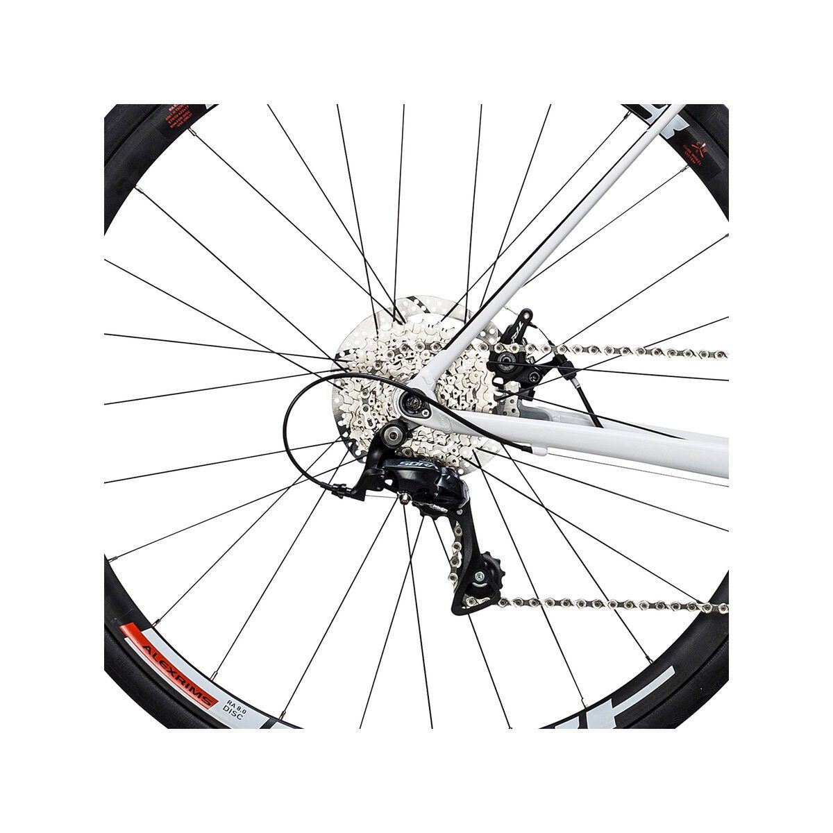 Cube Attain Pro Disc, white´n´black - Bild 4