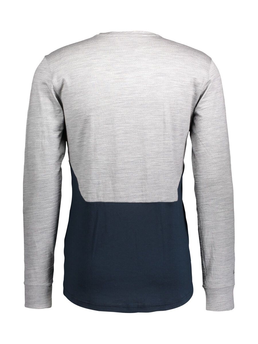 Scott Defined Merino L/SL Men's Shirt, dark blue/light grey melange - Bild 3