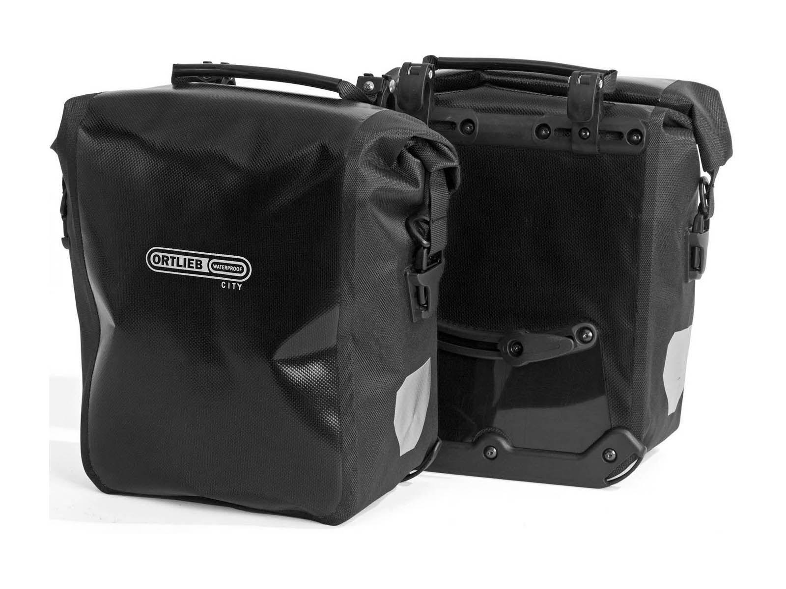 *** 2. Wahl *** ORTLIEB Front-Roller City , schwarz - Gepäcktasche | - Bild 1