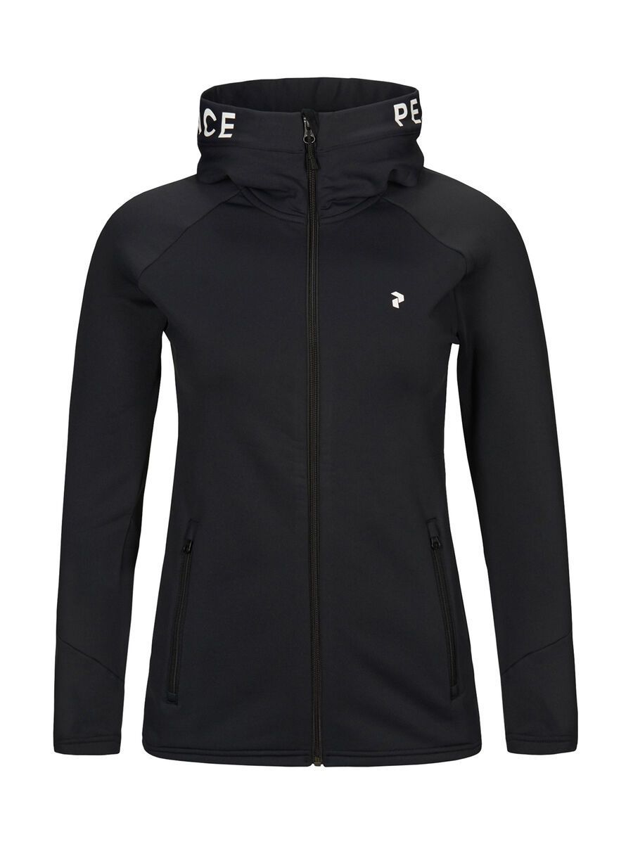 Peak Performance W Rider Zip Hood, black - Bild 1