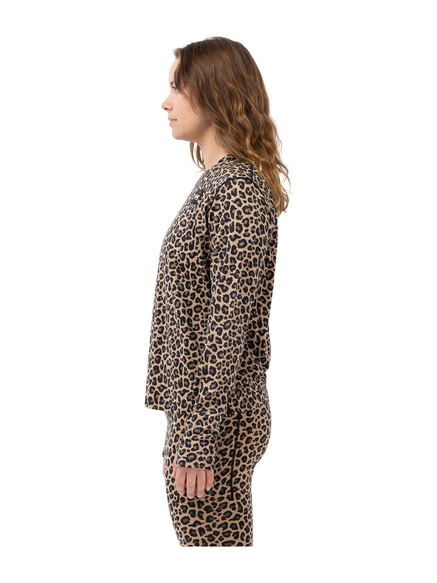 Eivy Loose Fit Merino Wool Top, leopard - Bild 4