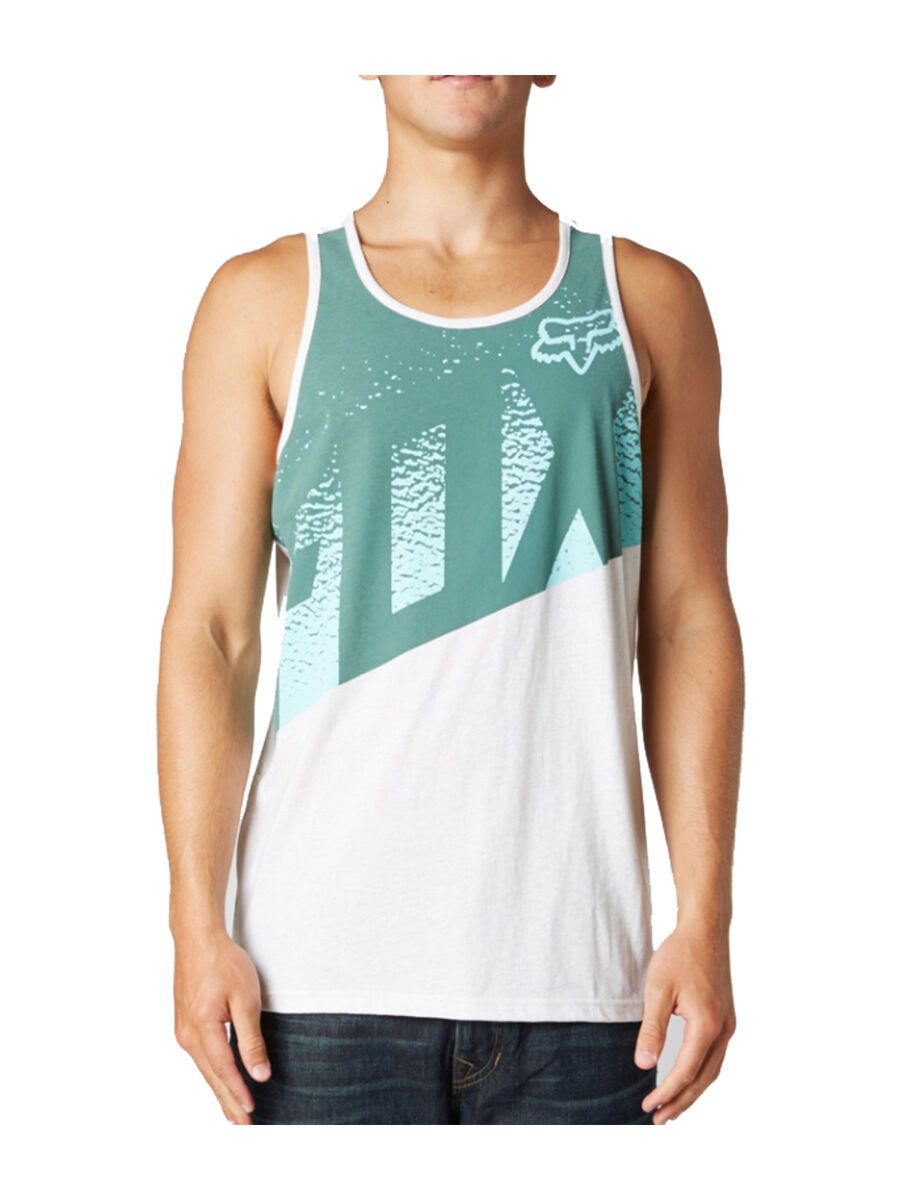 Fox Overhead Fade Tank, heather white - Bild 1