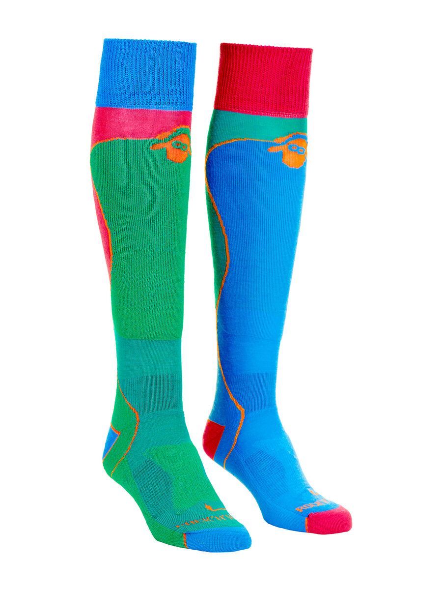 Ortovox Socks Ski Rock'n'Wool, crazy green - Bild 1