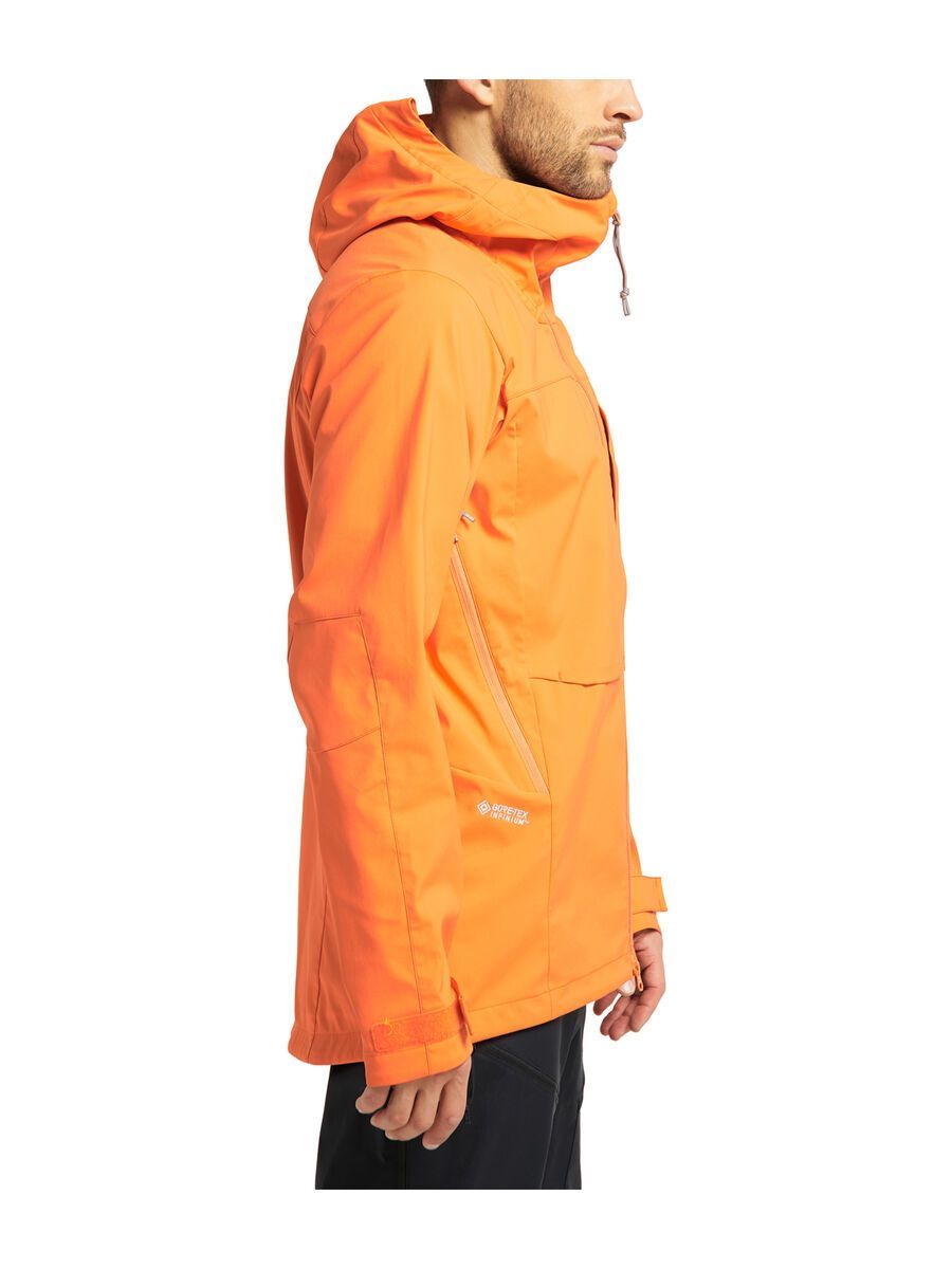 Haglöfs Touring Infinium Jacket Men, flame orange - Bild 5