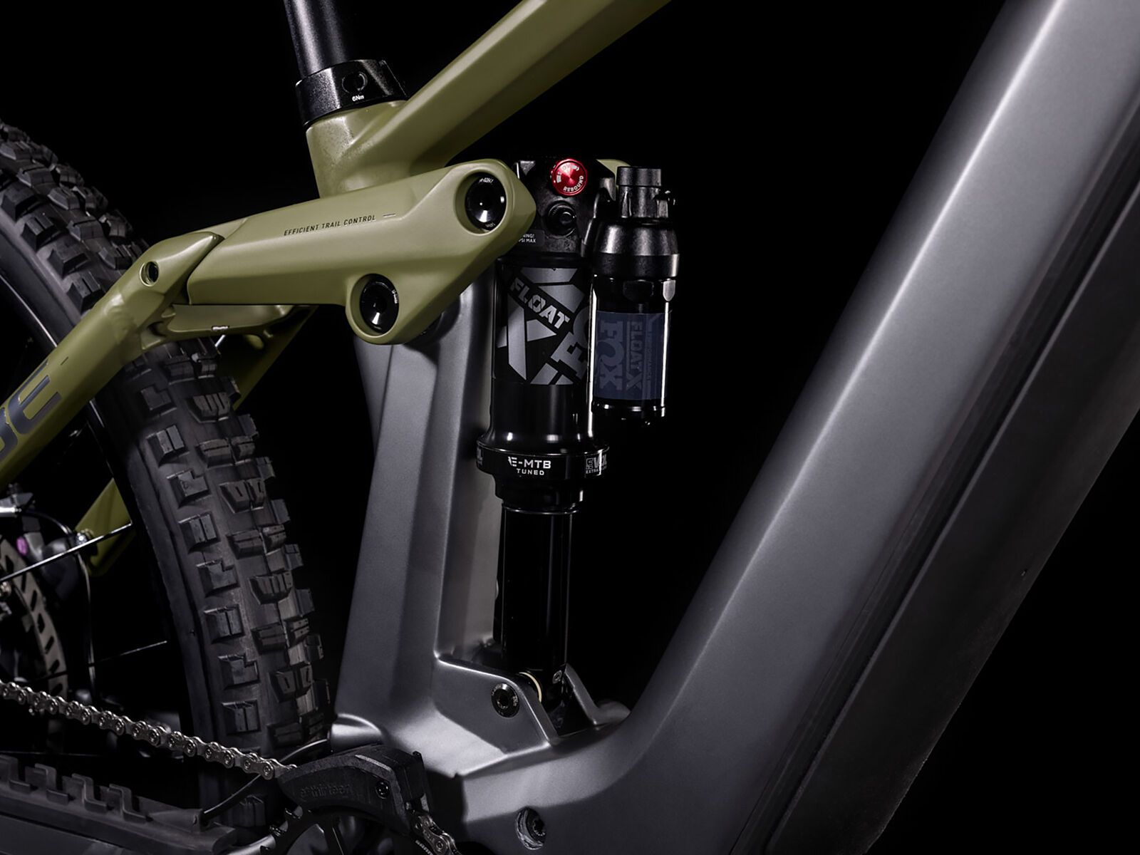 Cube Stereo Hybrid 160 HPC TM 625 27.5, flashgrey´n´olive - Bild 2