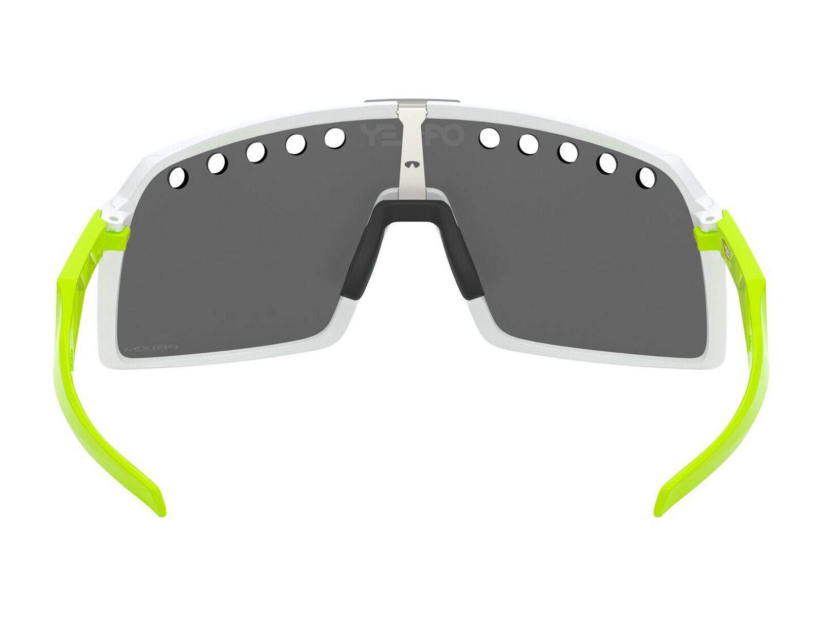 Oakley Sutro Prizm, polished white/Lens: prizm black vented - Bild 3