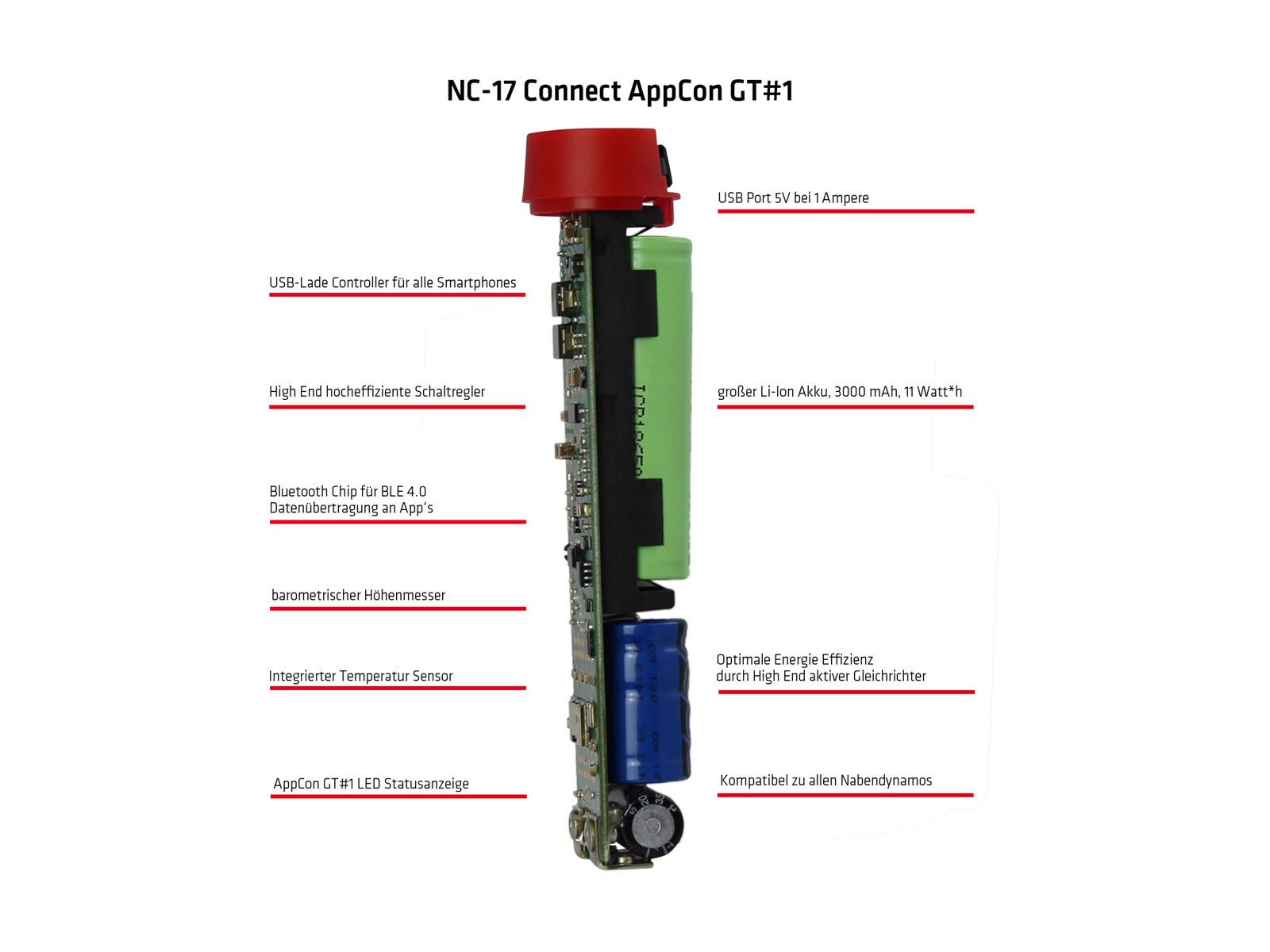 NC-17 Connect AppCon GT#1 - Puffer-Akku - Bild 4