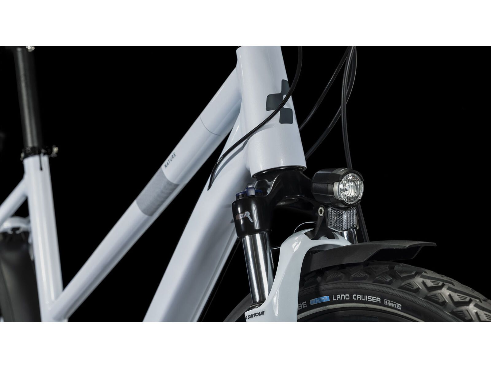 Cube Nature Allroad Trapeze, frostwhite´n´grey - Bild 4