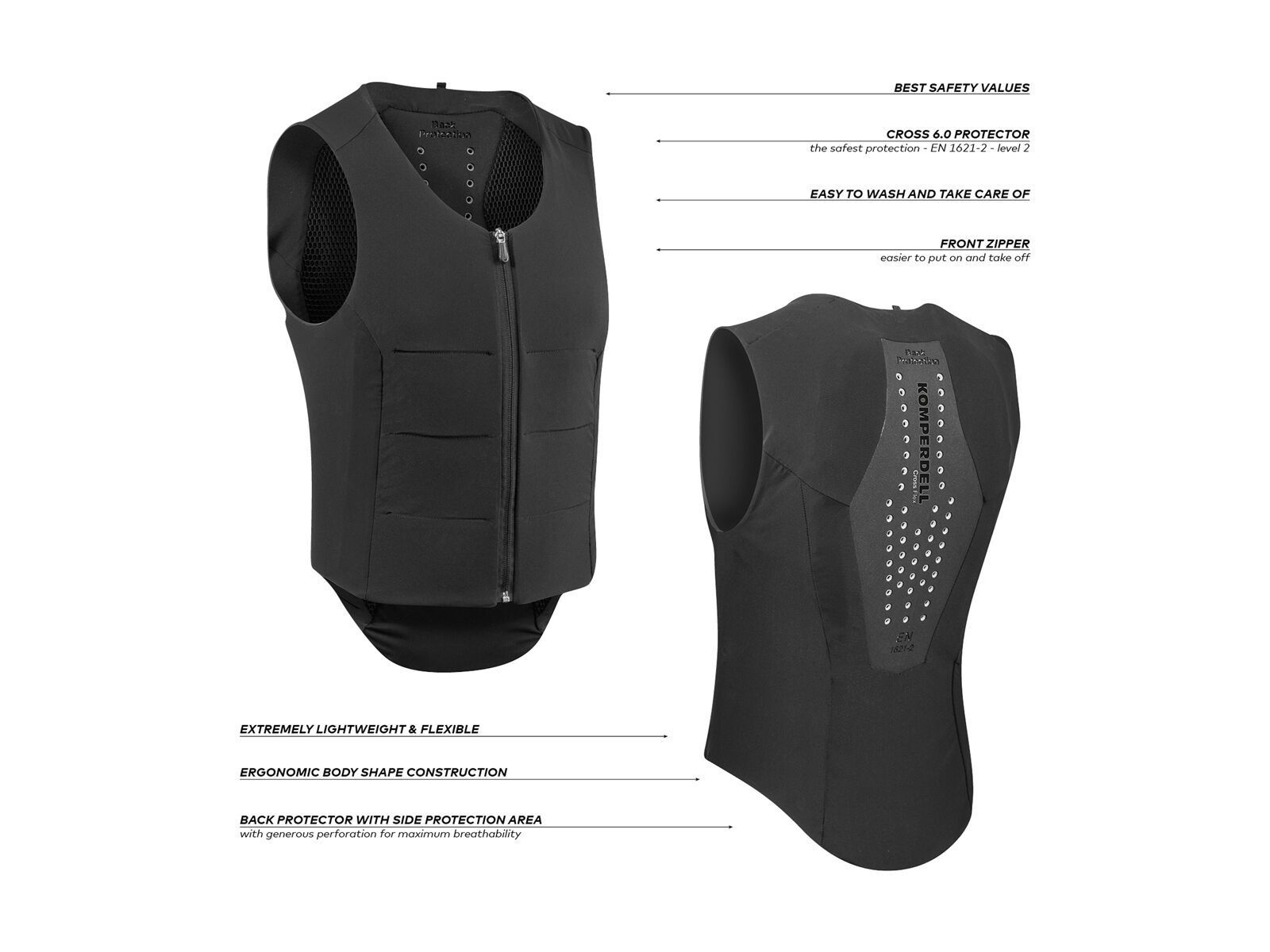 Komperdell Ballistic Flex Fit Men, black/graphite - Bild 5