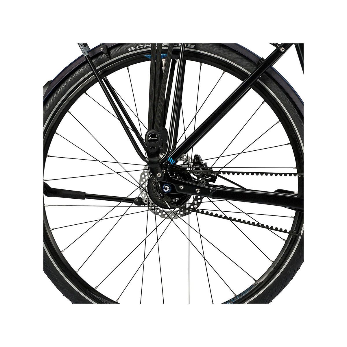 Cube Travel SL Trapeze, black grey flashblue - Bild 4