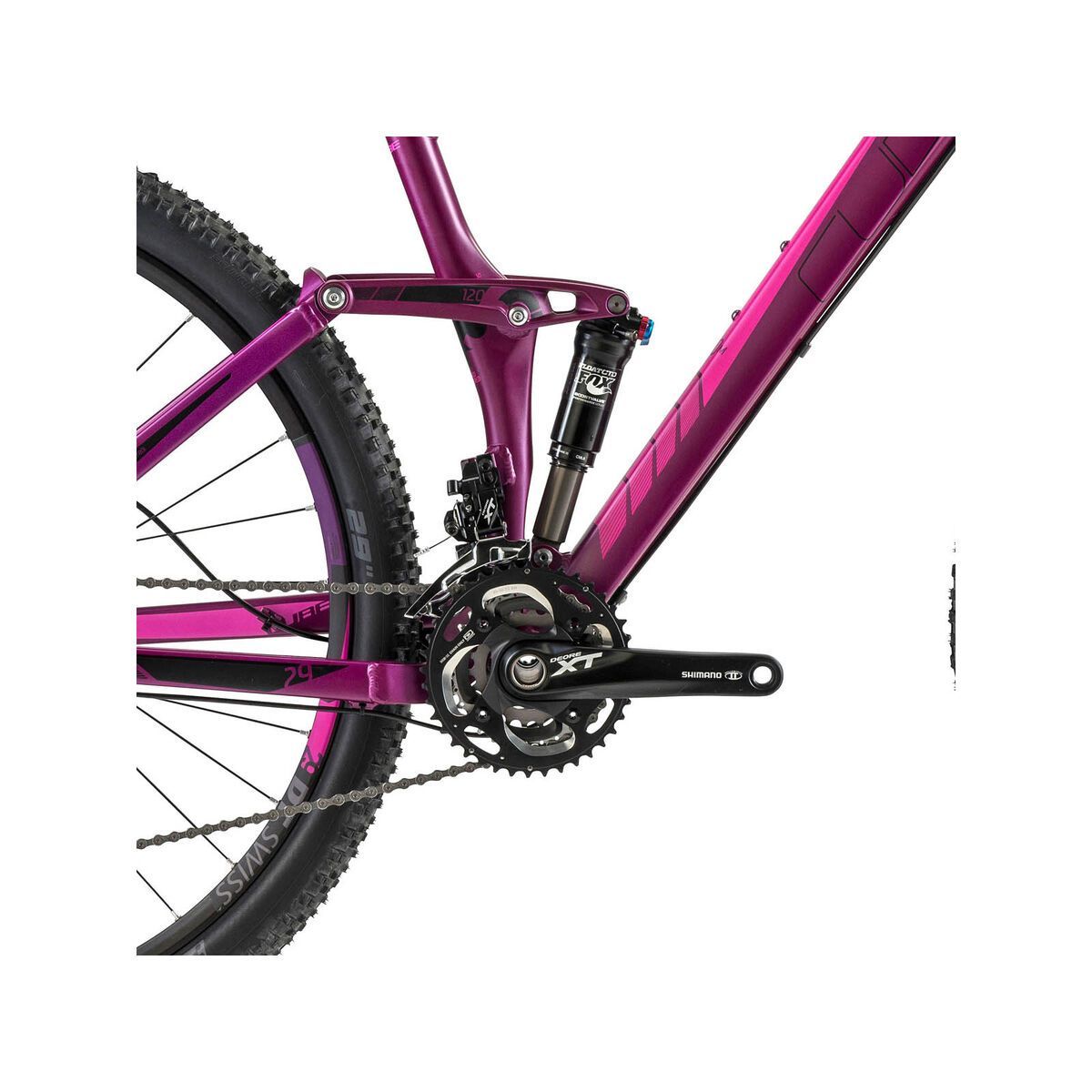 Cube Sting WLS 120 SL 29 purple pink BIKER BOARDER.DE