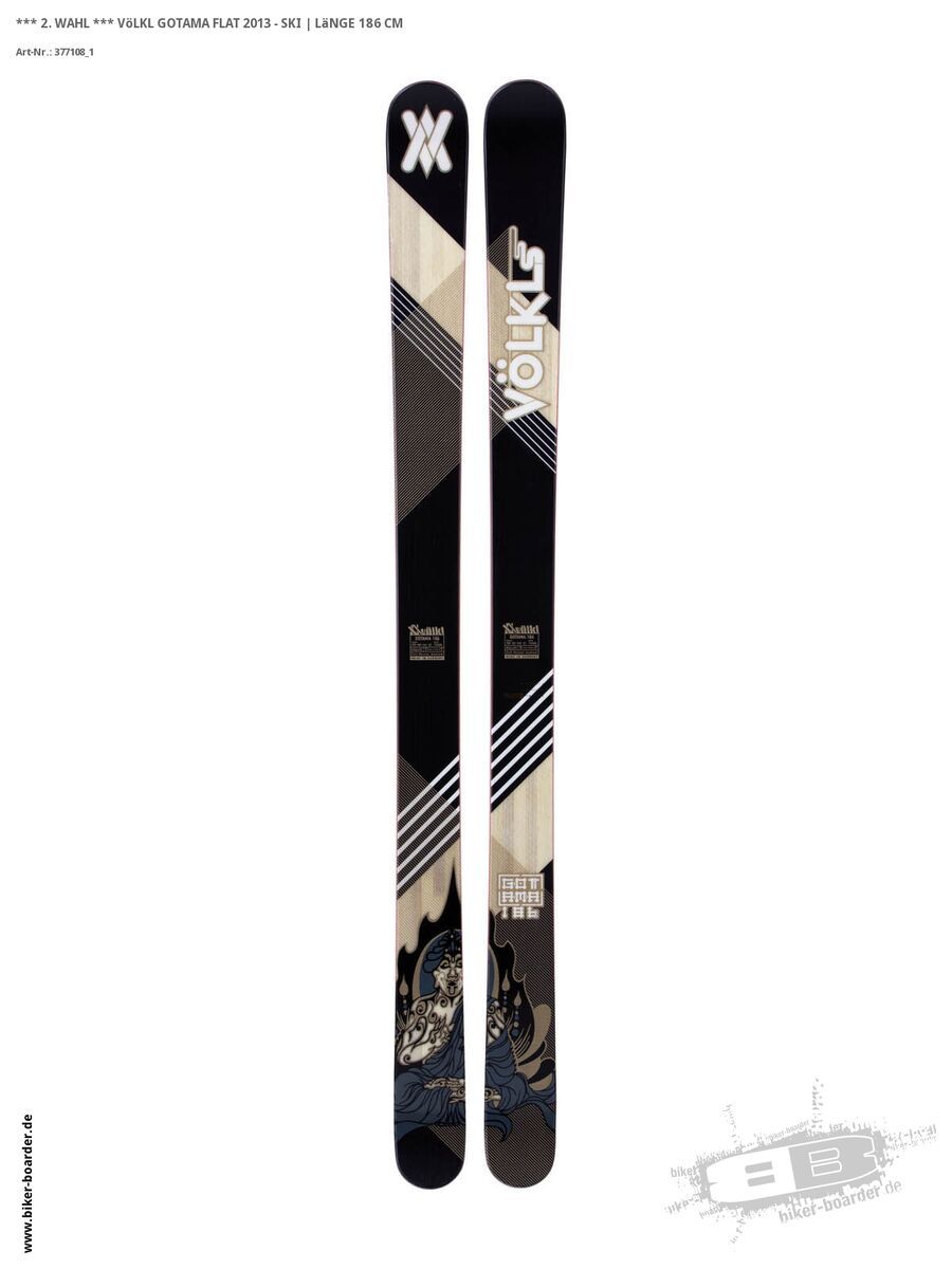Völkl Set: Gotama 2013 + Marker F12 Tour EPF - Bild 2