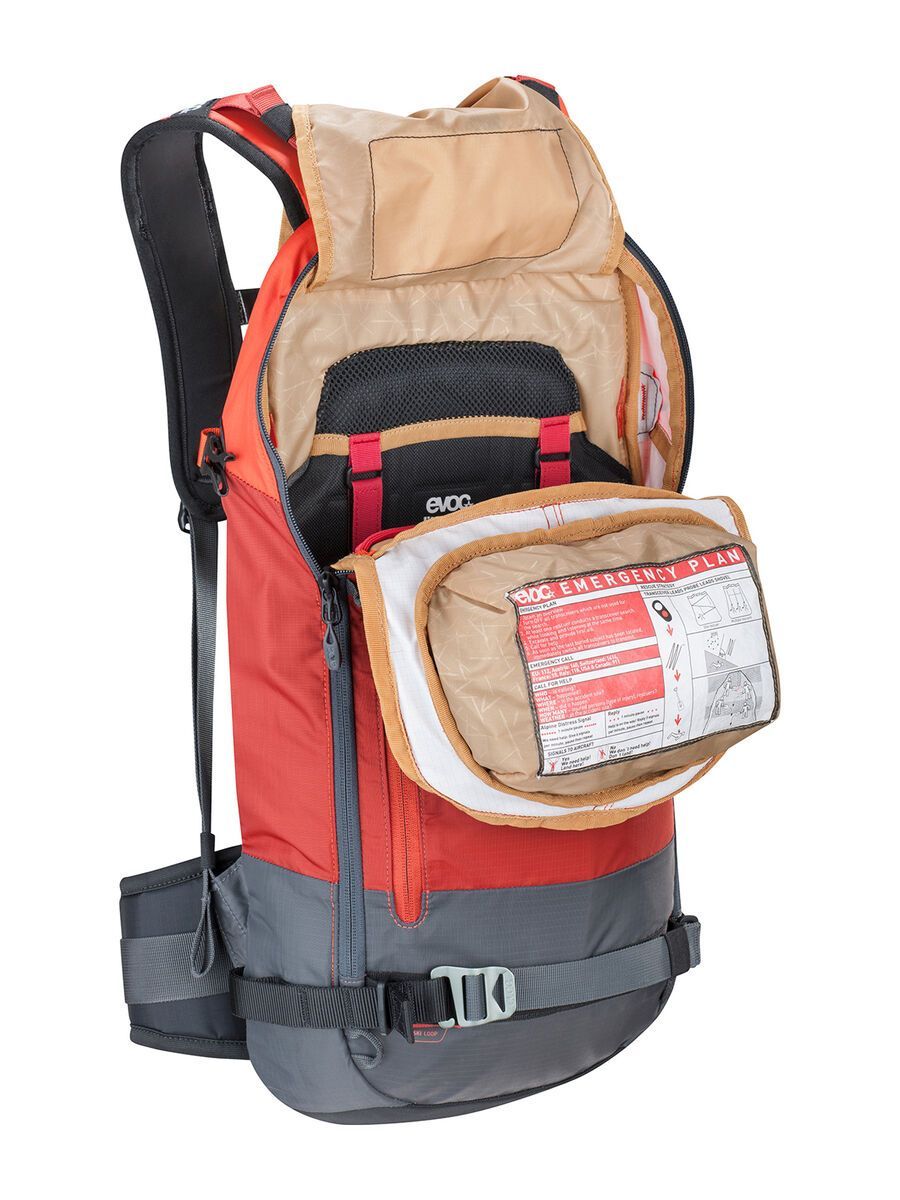 Evoc FR Day 16l, chili red-carbon grey - Bild 4
