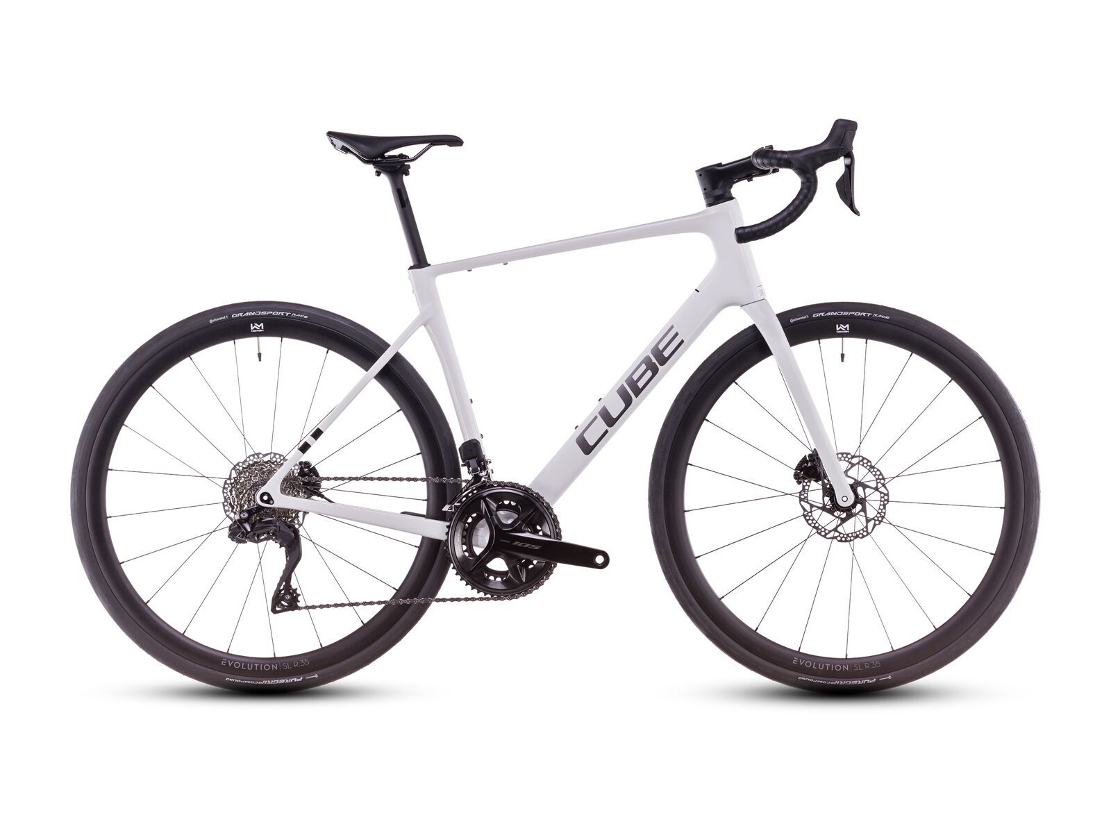 Cube Attain C:62 SLX, cotton´n´grey - Bild 1