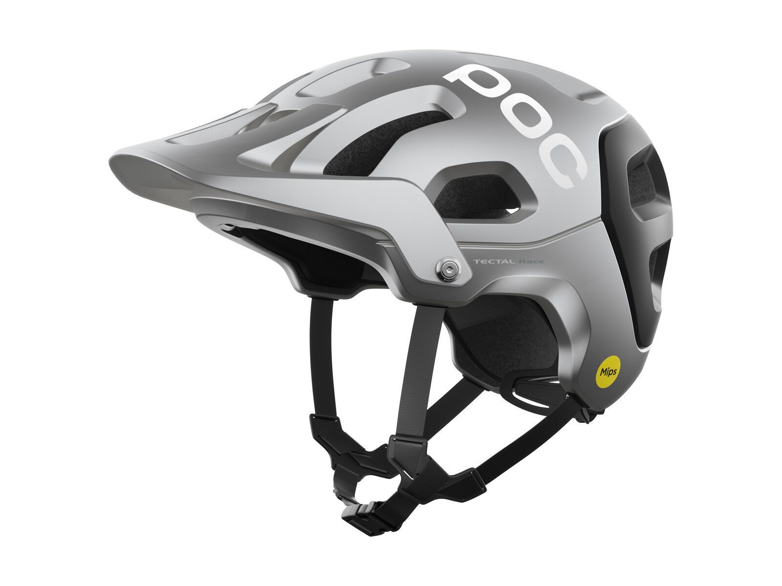 POC Tectal Race MIPS, argentite silver/uranium black matt - Bild 1