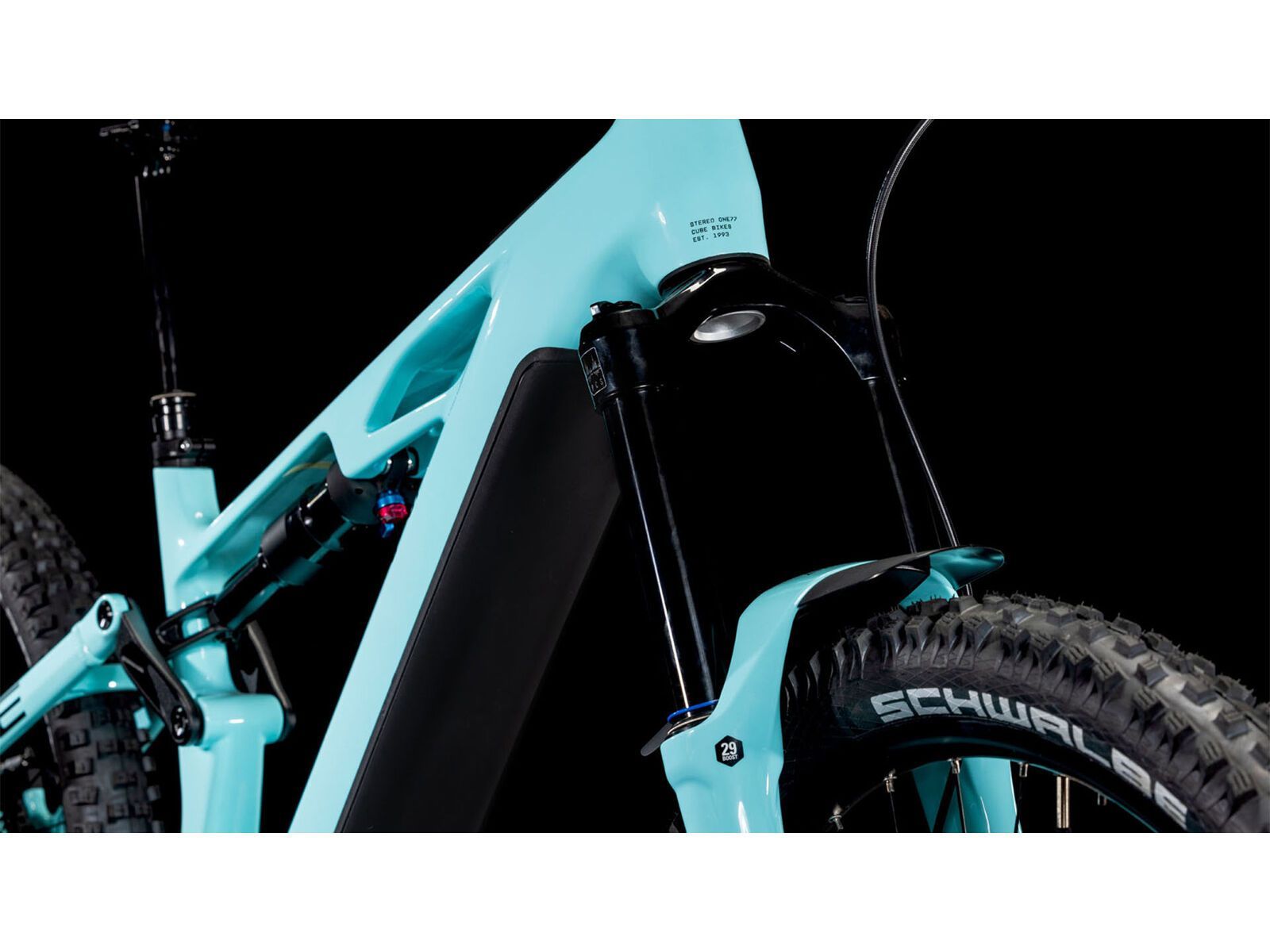 Cube Stereo Hybrid One77 HPC Race 800, dazzle´n´black - Bild 7