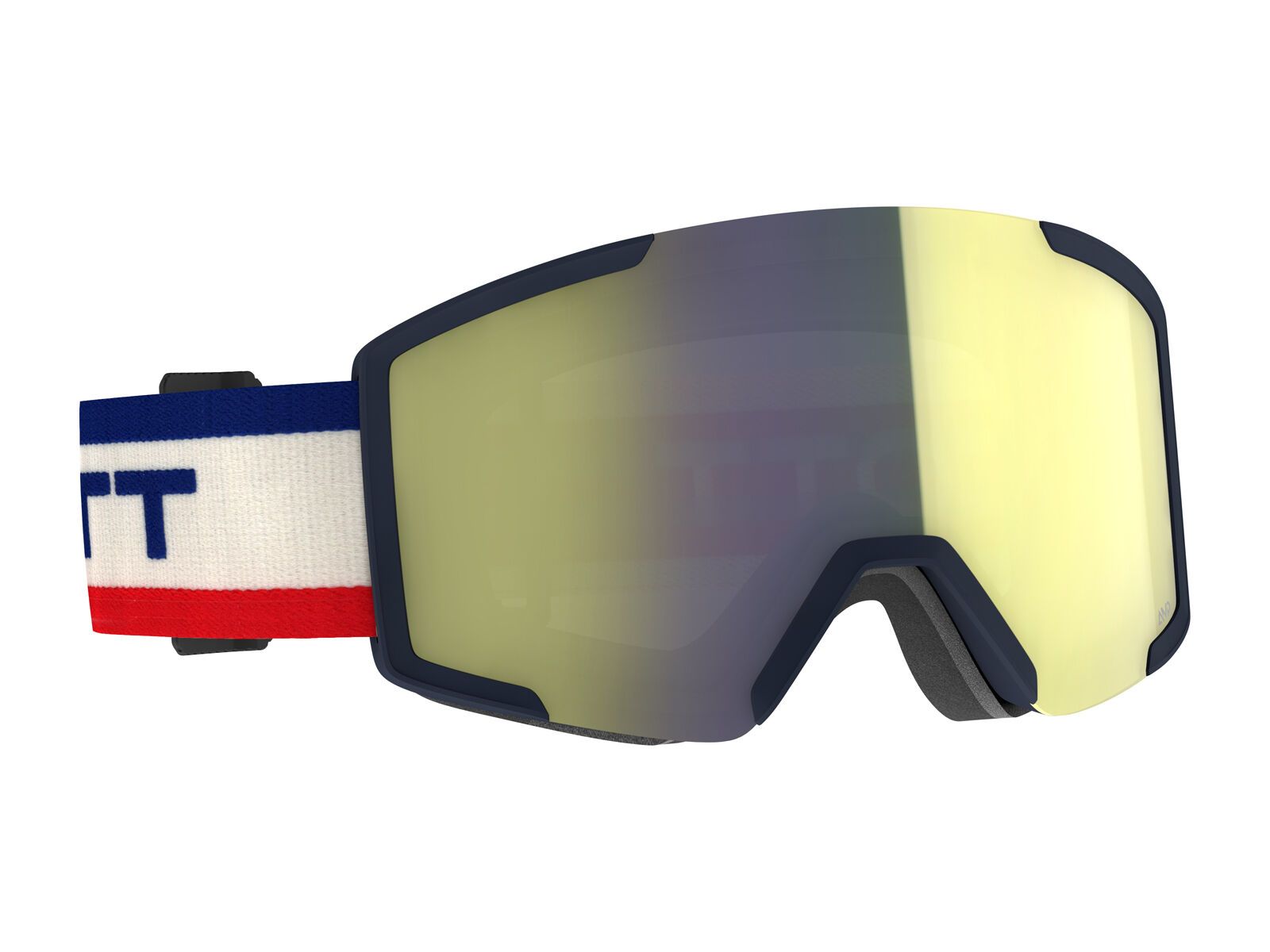 Scott Shield - Enhancer Yellow Chrome + WS, beige/blue - Bild 1