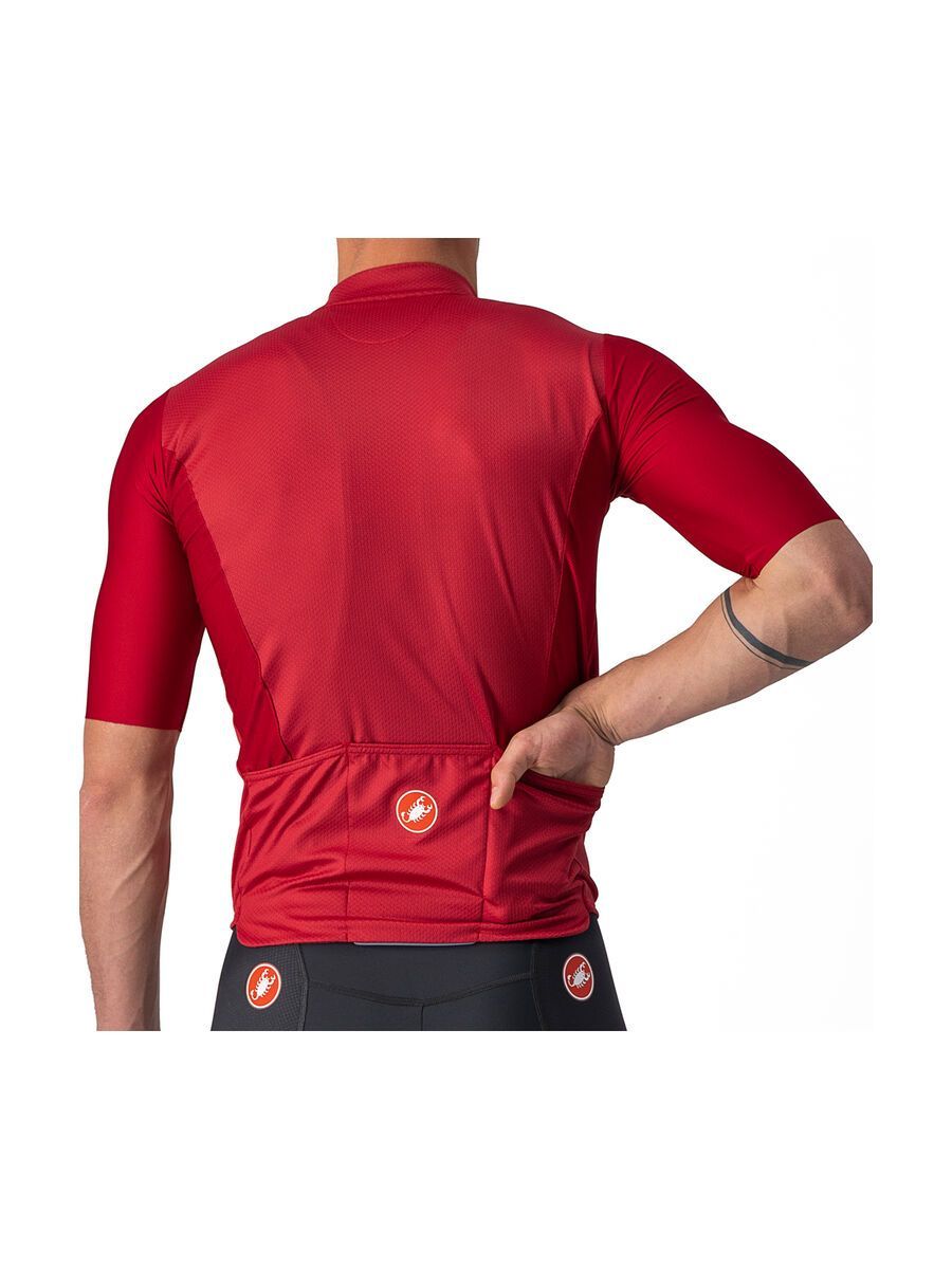 Castelli Bagarre Jersey, pro red/bordeaux - Bild 5