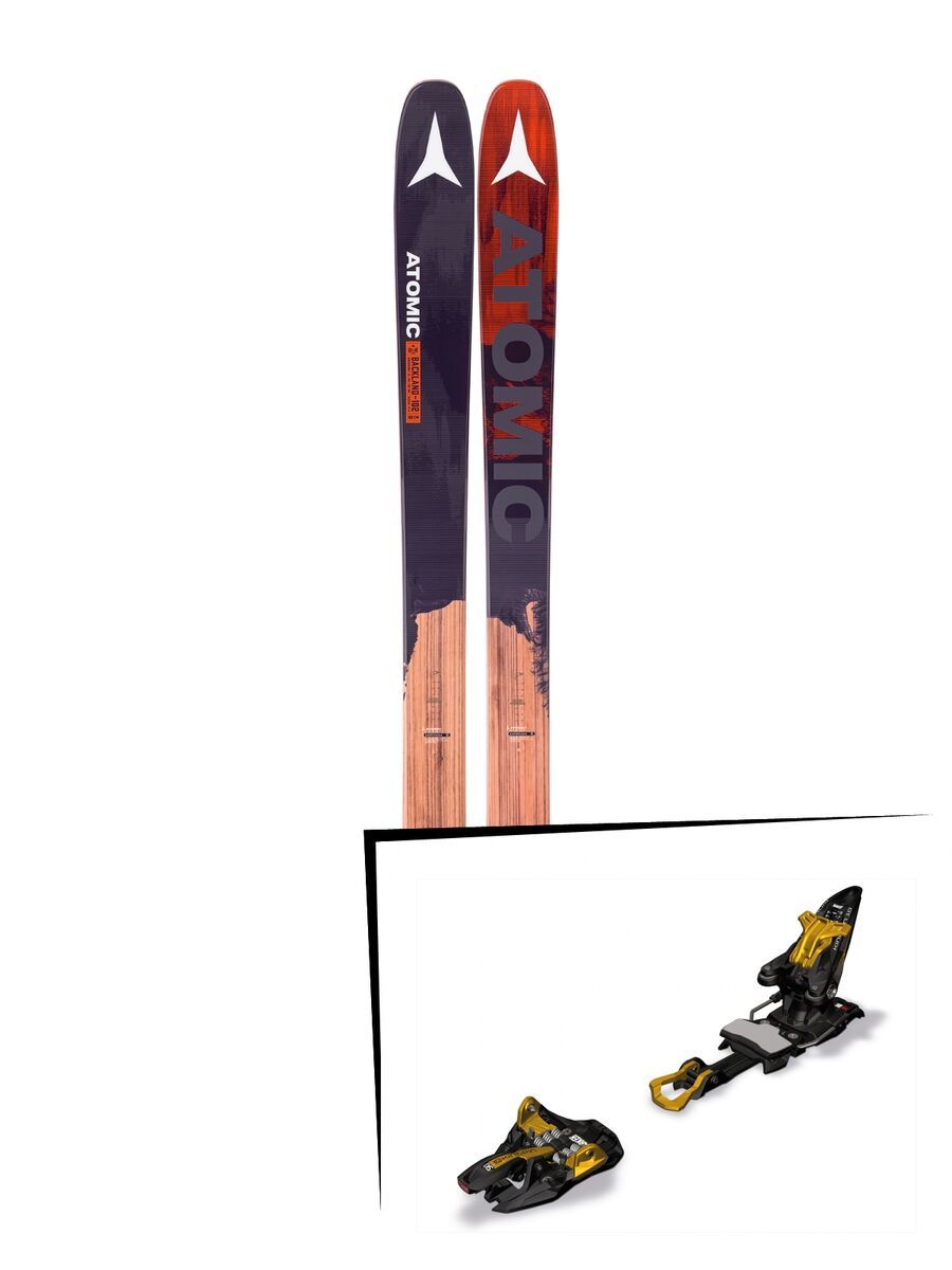 Set: Atomic Backland FR 102 2017 + Marker Kingpin 10 (1289301) - Bild 1