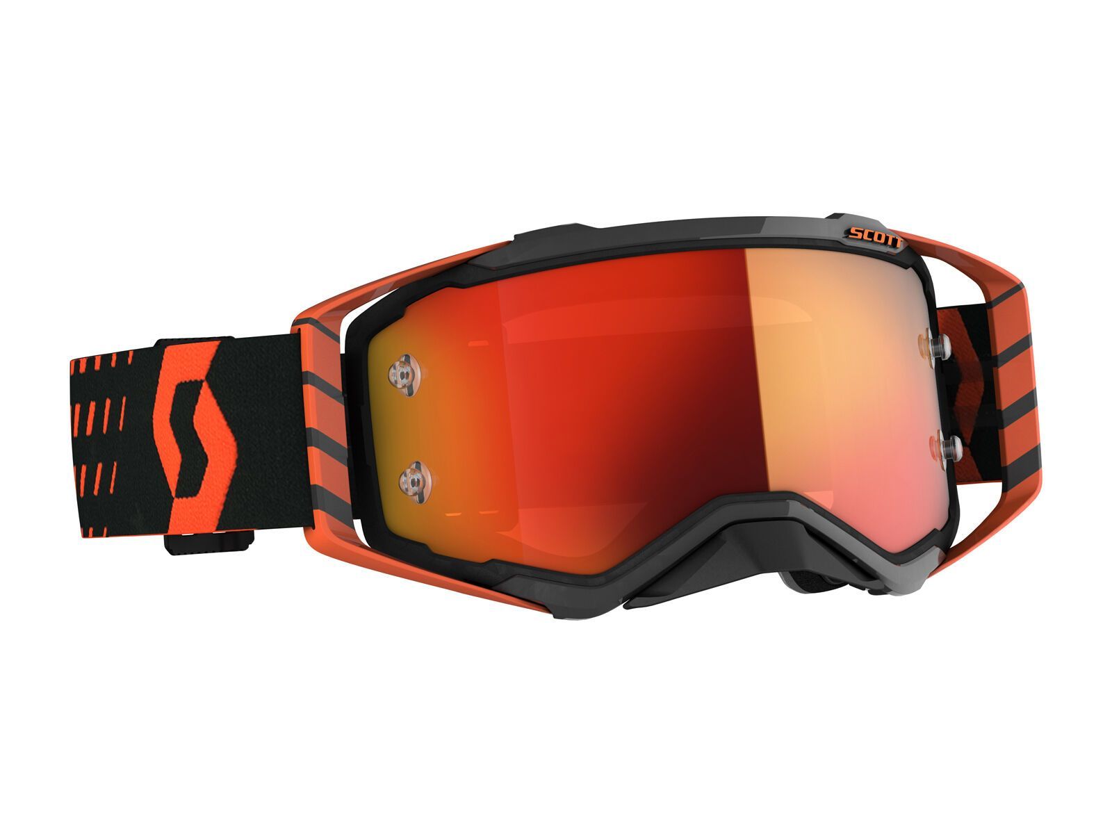 Scott Prospect Goggle, orange/black/Lens: orange chrome works - Bild 1