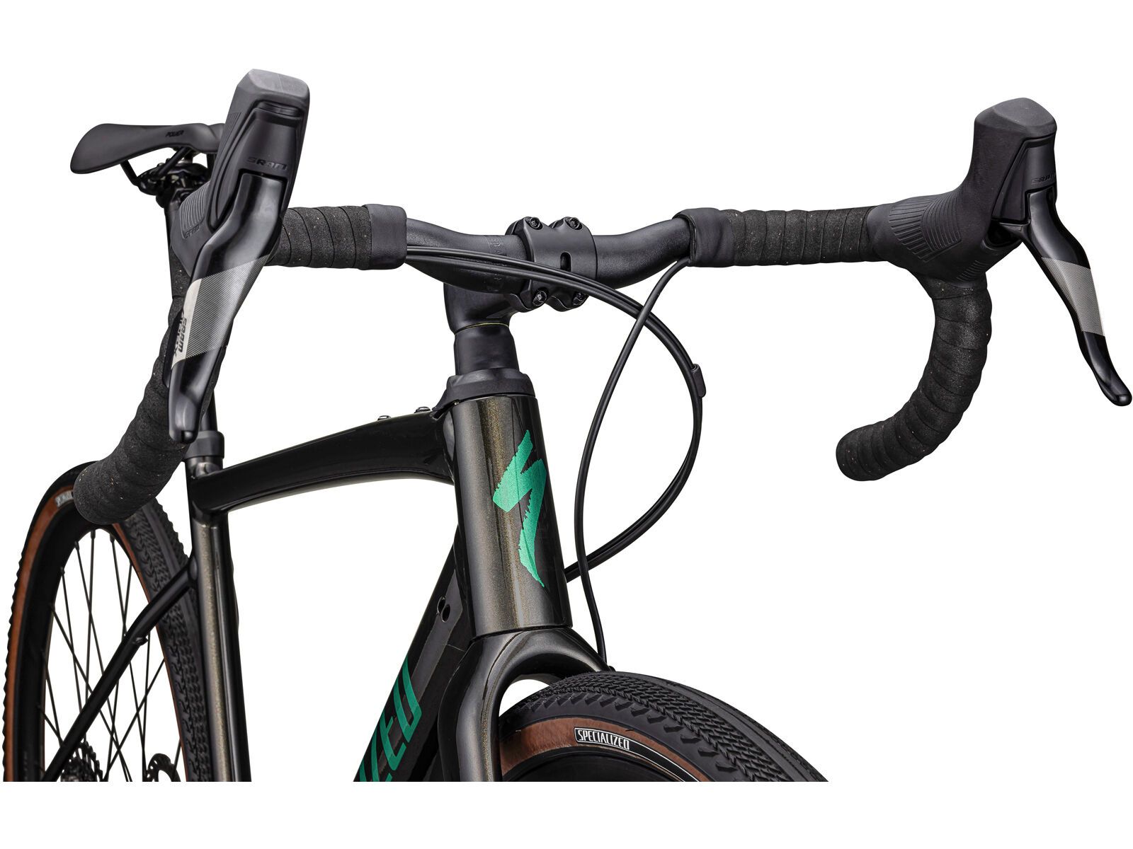 Specialized Diverge E5 Comp, gloss metallic obsidian/metallic pine green - Bild 5