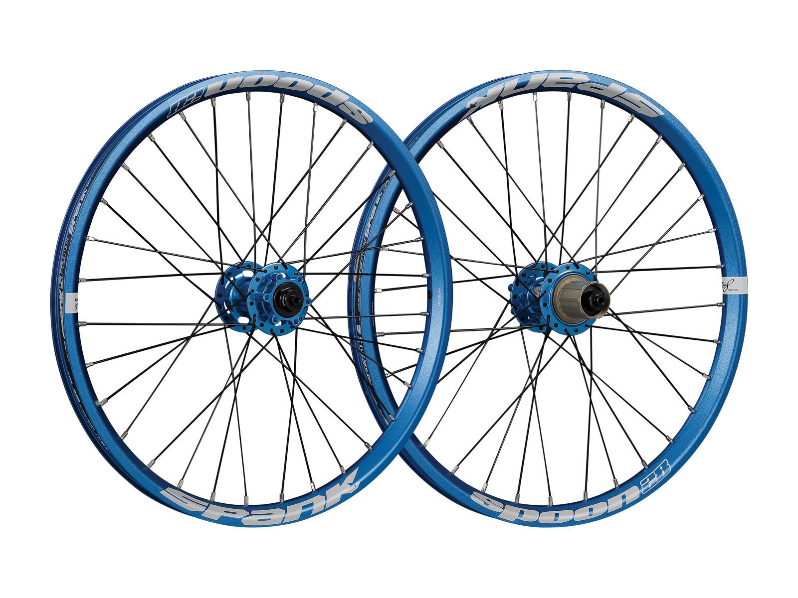 Spank Spoon 28-20 Wheelset, blue - Bild 1