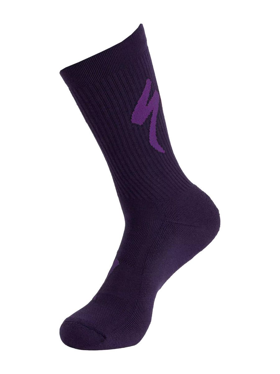 Specialized Techno MTB Tall Logo Sock, dusk/purple orchid - Bild 1