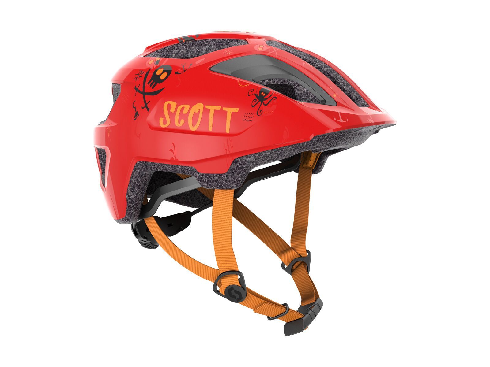 Scott Spunto Kid Helmet, florida red - Bild 1