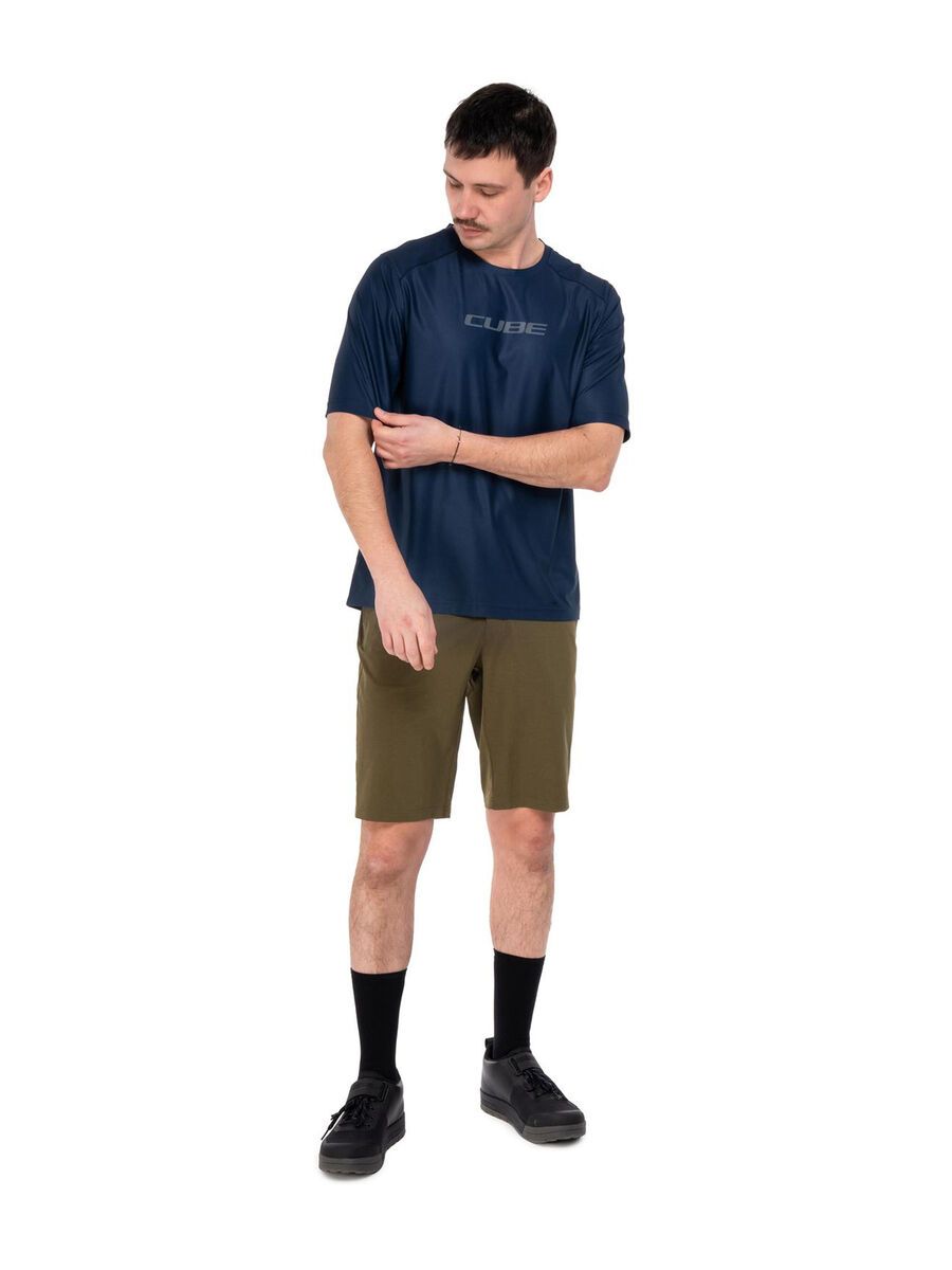 Cube Funktionsshirt kurzarm, blue - Bild 4