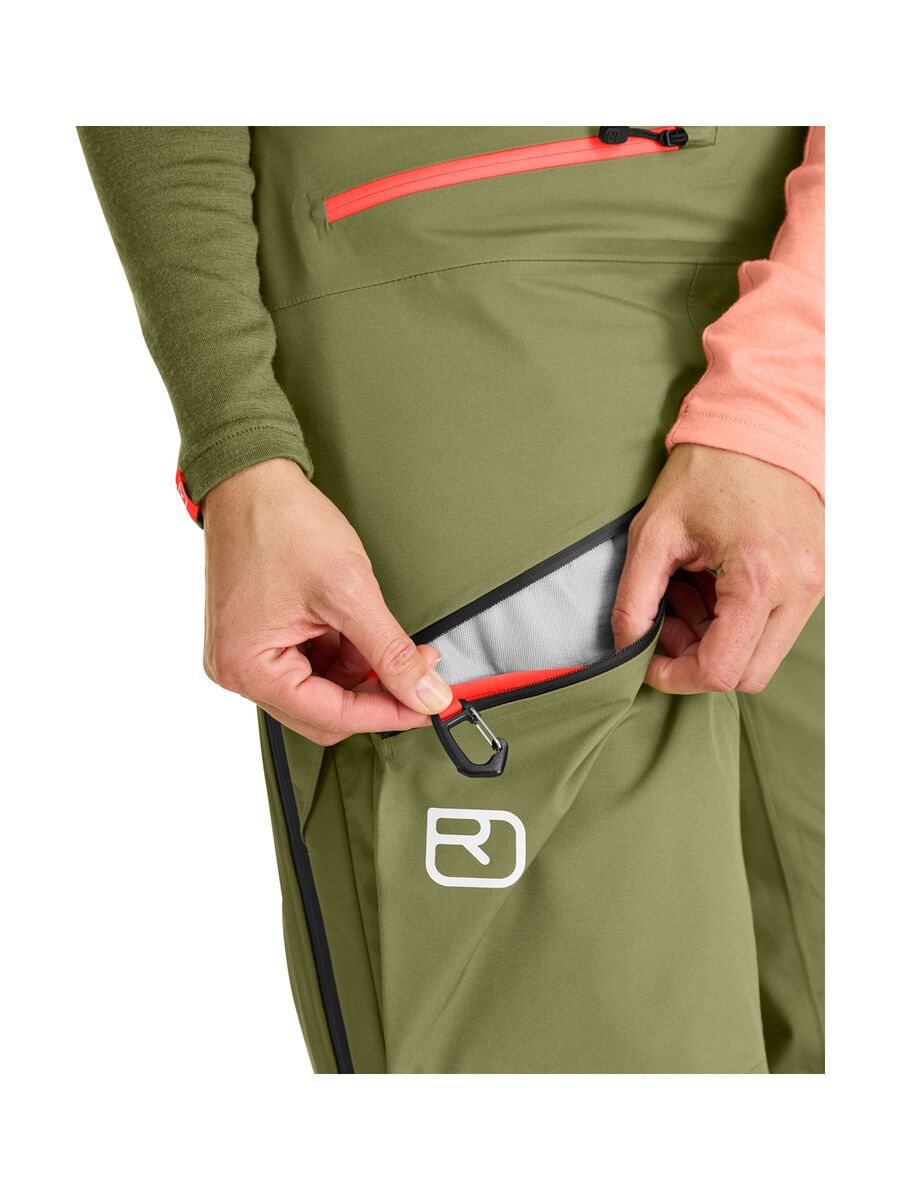 Ortovox 3L Deep Shell Pants W, wild herbs - Bild 5