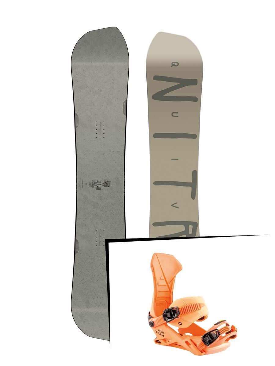 Set: Nitro Quiver Fury 2019 + Nitro Team muted brights series orange - Bild 1