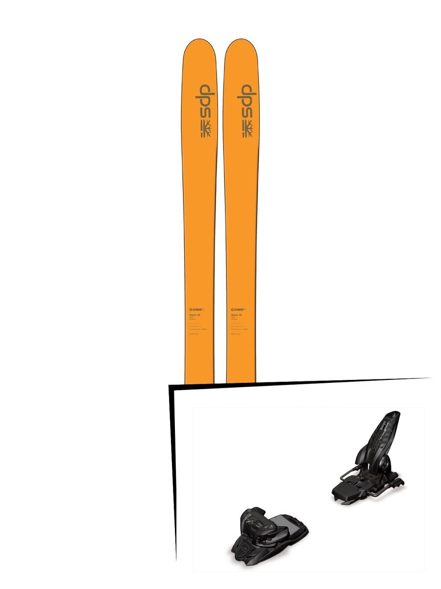 DPS Skis Set: Wailer 99 Hybrid T2 2016 + Marker Jester 16 - Bild 1
