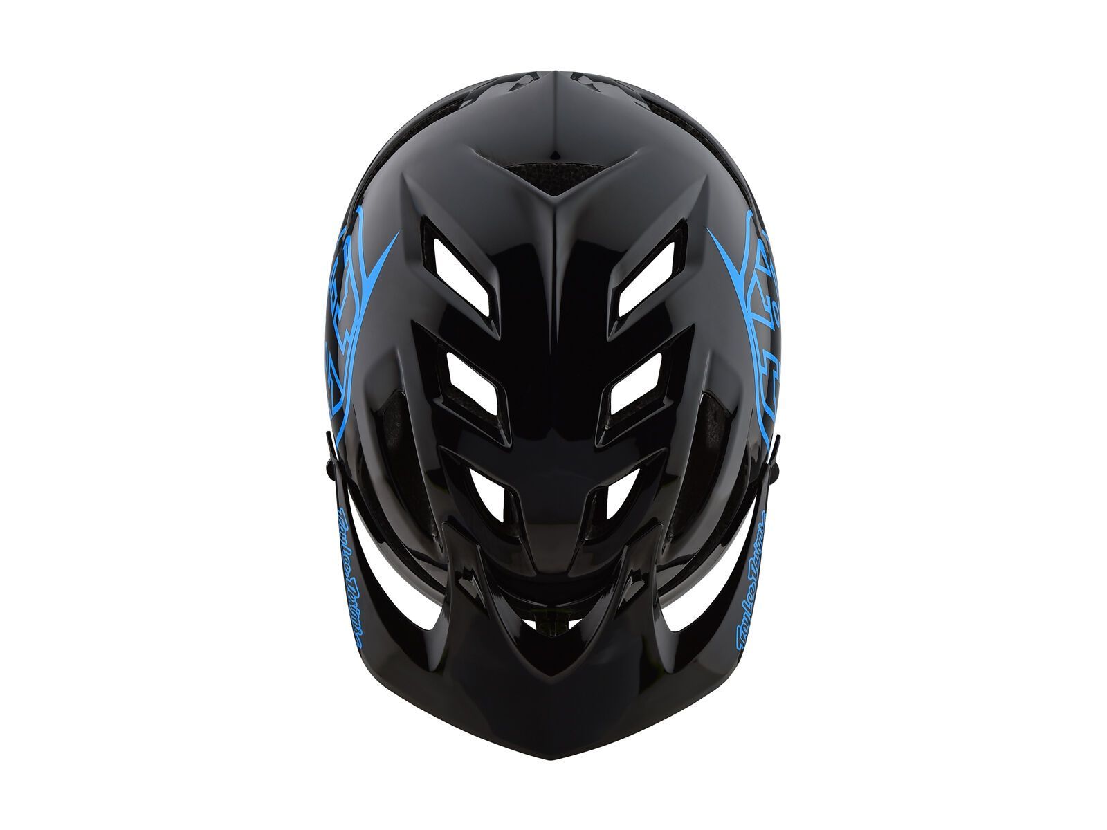 TroyLee Designs A1 Drone Youth Helmet, black/blue - Bild 3